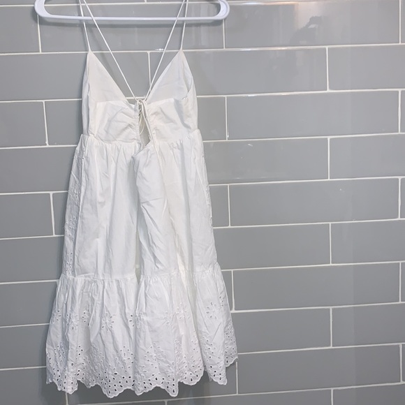 NWT Zara Cutwork Embroidery Dress - Picture 9 of 17